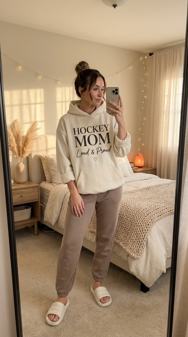 Hoodie Maman Hockey