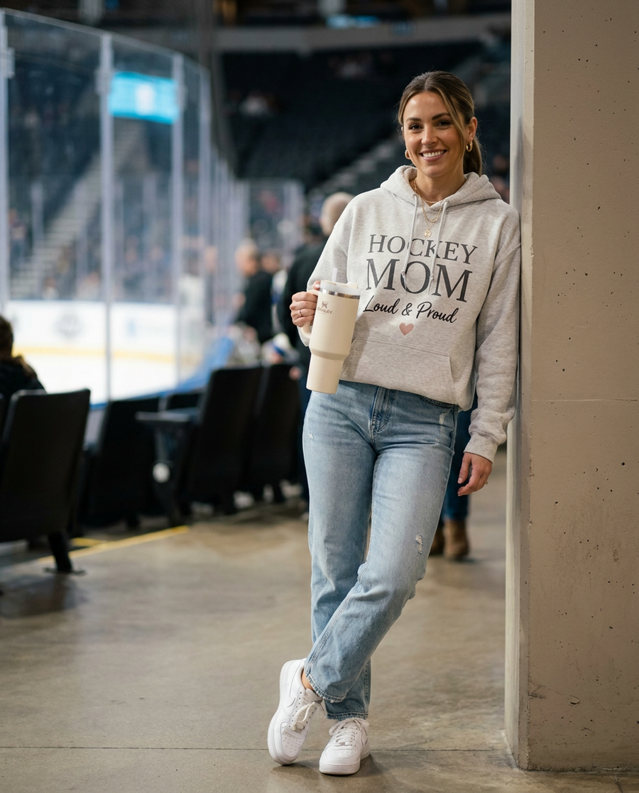 Hoodie Maman Hockey