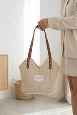 Sac bandoulière tressé