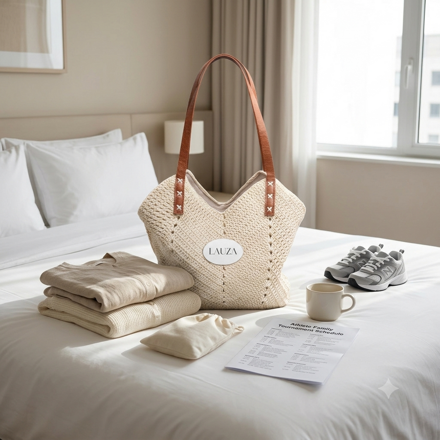 Sac bandoulière tressé